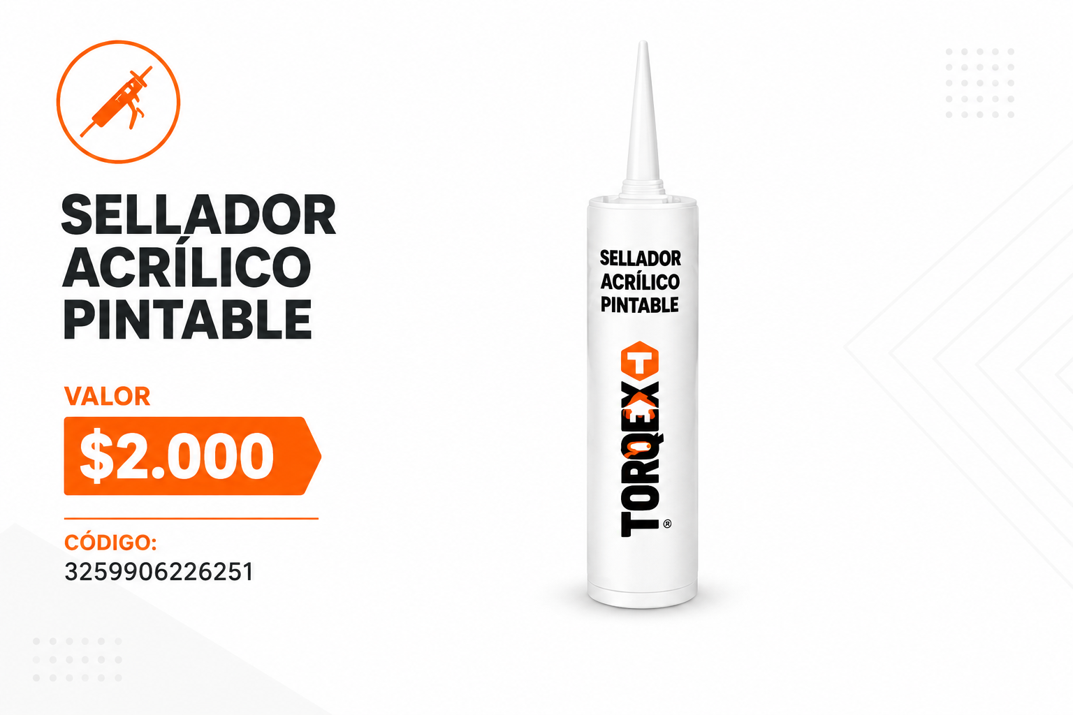 Oferta Sellador Acrílico Pintable