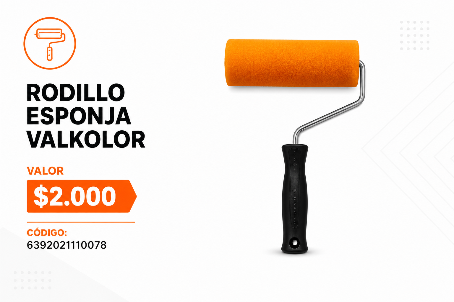 Oferta Rodillo Esponja Valkolor
